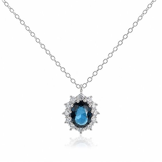 Halskette Cianfrone Gioielli Dame in Silber BROC.B 1530 B GC - BROC.B 1530 B GC